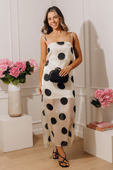 Haute Spot Organza Midi Dress