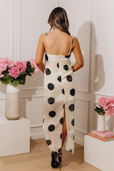 Haute Spot Organza Midi Dress
