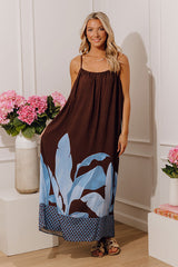 Sweet On Vacation Floral Maxi Dress