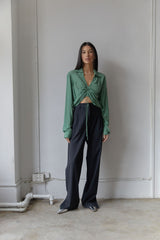 COLLARED BLOUSE