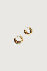 LAYERED HOOP EARRING