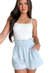 Everyday Joy Ribbed Cami Bodysuit (Off White)