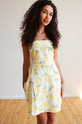 Lemon Mini Dress