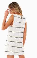 Cynthia Mini Dress ~ French Vanilla Lace