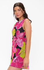 Kiki Mini Dress ~ Tropic Nights Mesh