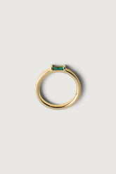 BAND WITH BAGUETTE ZIRCONIA