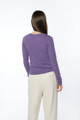 GATHERED DETAIL LONG SLEEVE