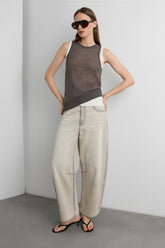 LAYERED CONTRAST TANK TOPS