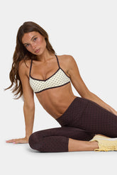 Soft Active Low-Impact Sports Bra in Cookie Butter