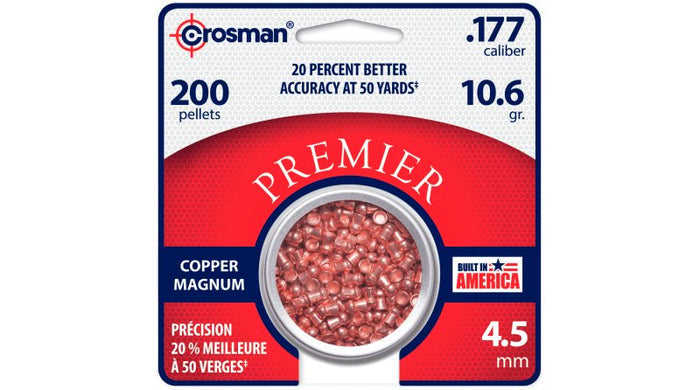 Crosman Copper Magnum, 4,5 mm, 200 stk Crosman