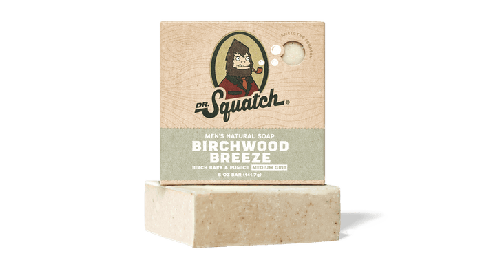 Dr. Squatch Birchwood Breeze, Sæbeblok Dr. Squatch