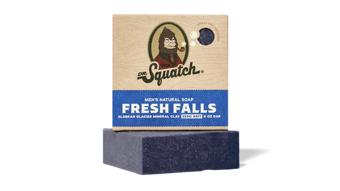 Dr. Squatch Fresh Falls, Sæbeblok Dr. Squatch