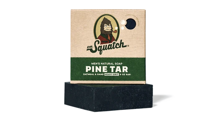 Dr. Squatch Pine Tar, Sæbeblok Dr. Squatch