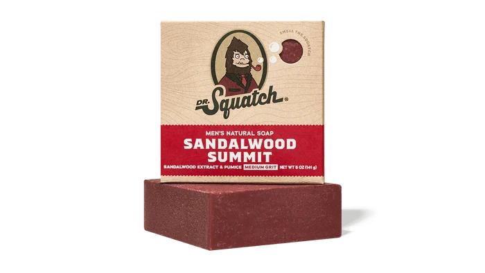 Dr. Squatch Sandalwood Summit, Sæbeblok Dr. Squatch