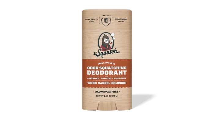 Dr. Squatch Wood Barrel Bourbon, Deodorant Dr. Squatch