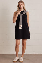Sienna Sweater Scarf Knit Mini Dress