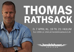Foredrag med tidl jægersoldat Thomas Rathsack Fredag d. 7 April Handelshuset Aulum