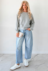 Call It A Day Classic Crewneck Sweatshirt (Grey)