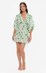 Hadley Mini Dress ~ Coastal Collage