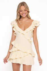 Allery Mini Dress - Yellow