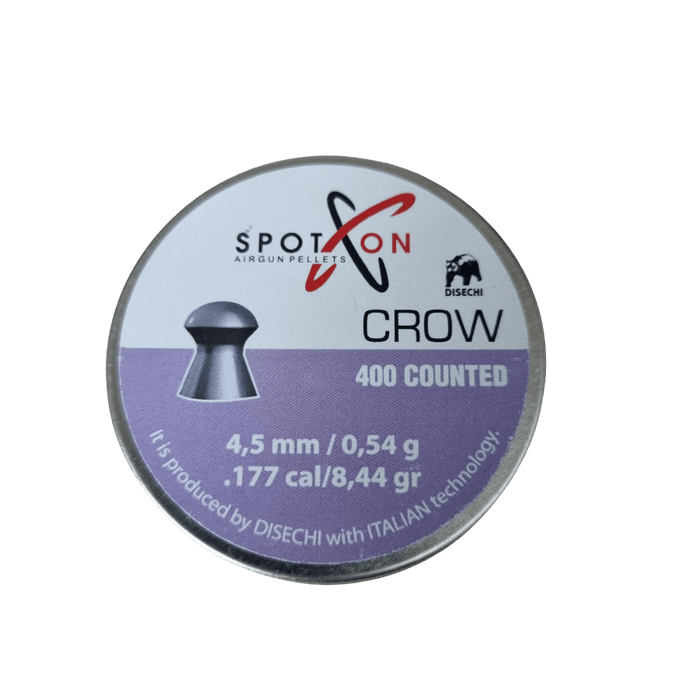 Spot On Crow Hagl, 400 stk, 4,5 mm (.177) Spot On