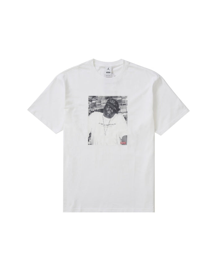 Supreme Jordan Biggie S S Top White