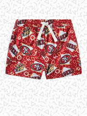 The 49ers Game Day Fit (Toddler Swim Trunk) - Image 1 - Chubbies Shorts