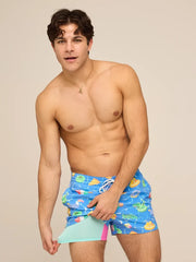 The Cannonball Crews 4" (Classic Lined Swim Trunk) - Image 1 - Chubbies Shorts