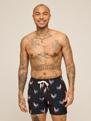 The Cockadoodle Doozies 5.5" (Classic Swim Trunk) - Image 1 - Chubbies Shorts