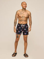 The Cockadoodle Doozies 5.5" (Classic Swim Trunk) - Image 4 - Chubbies Shorts