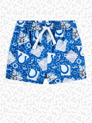 The Colts Game Day Fit (Toddler Swim Trunk) - Image 1 - Chubbies Shorts