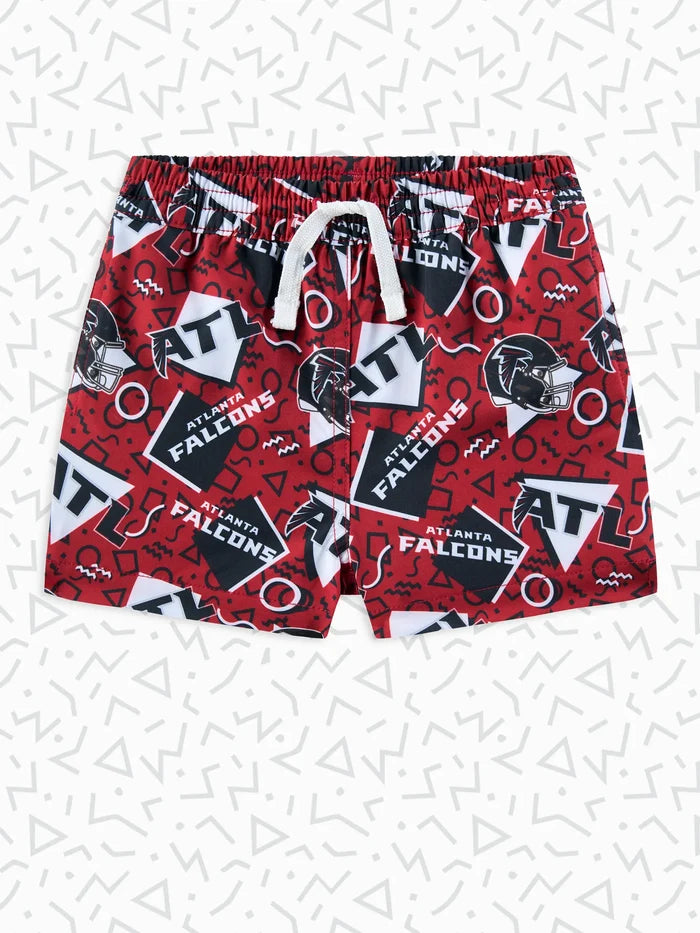 The Falcons Game Day Fit (Toddler Swim Trunk) - Image 1 - Chubbies Shorts
