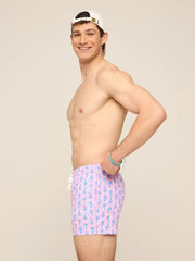The Miami Mosaic 4" (Classic Lined Swim Trunk) - Image 4 - Chubbies Shorts