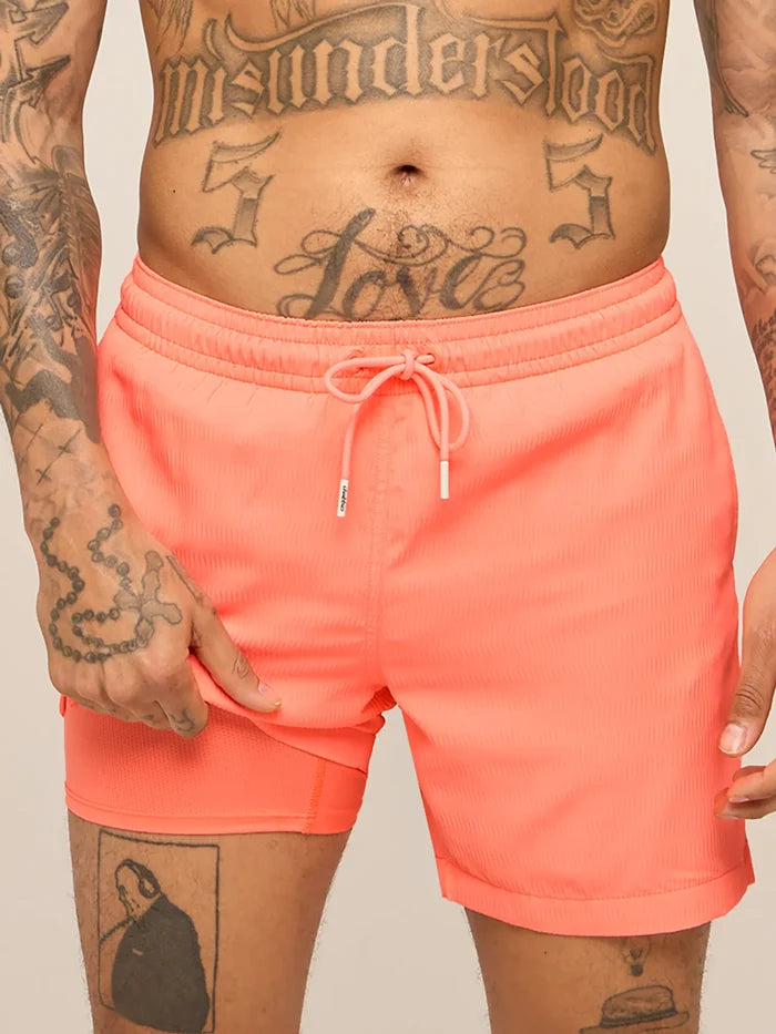 The Nectar Glows 5.5" (Textured Lined Swim) - Image 1 - Chubbies Shorts