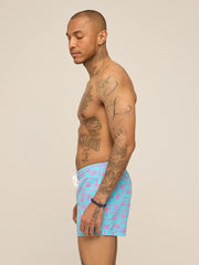 The Pacific Grids 4" (Classic Lined Swim Trunk) - Image 3 - Chubbies Shorts