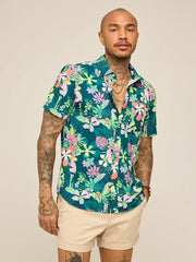 The Rainforest Cache (Performance Friday Shirt) - Image 1 - Chubbies Shorts