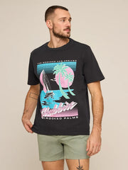 The Retrowave (Oversized Tee) - Image 1 - Chubbies Shorts