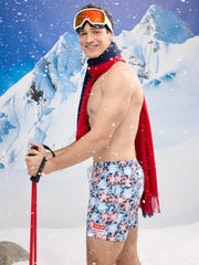 The Snow Place Like First 5.5" (Classic Lined Swim Trunks) - Image 3 - Chubbies Shorts