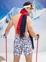 The Snow Place Like First 5.5" (Classic Lined Swim Trunks) - Image 4 - Chubbies Shorts