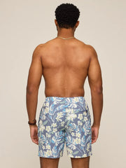 The Starry Night Stems 7" (Classic Lined Swim Trunk) - Image 3 - Chubbies Shorts