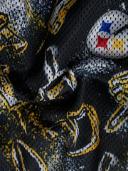 The Steelers First Round Fit (Mesh Short) - Image 2 - Chubbies Shorts