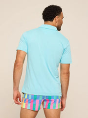 The Thigh In The Sky Blue (Range Polo) - Image 2 - Chubbies Shorts