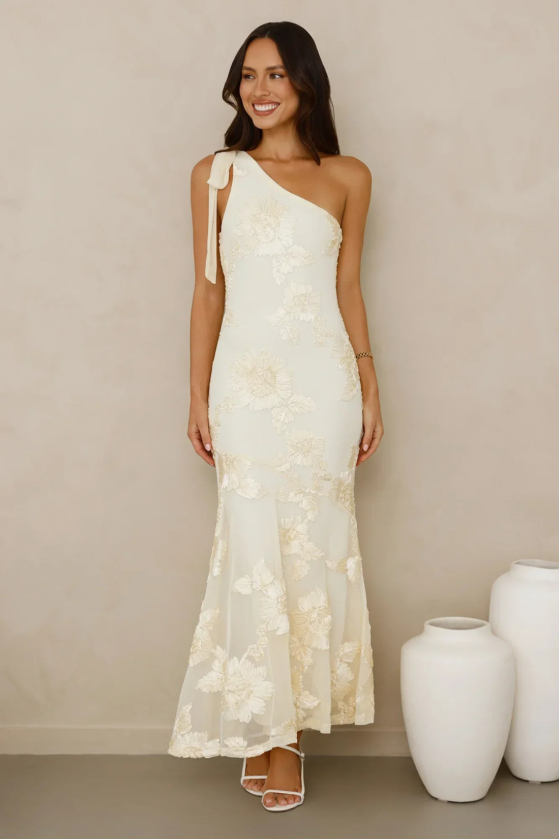 white dress