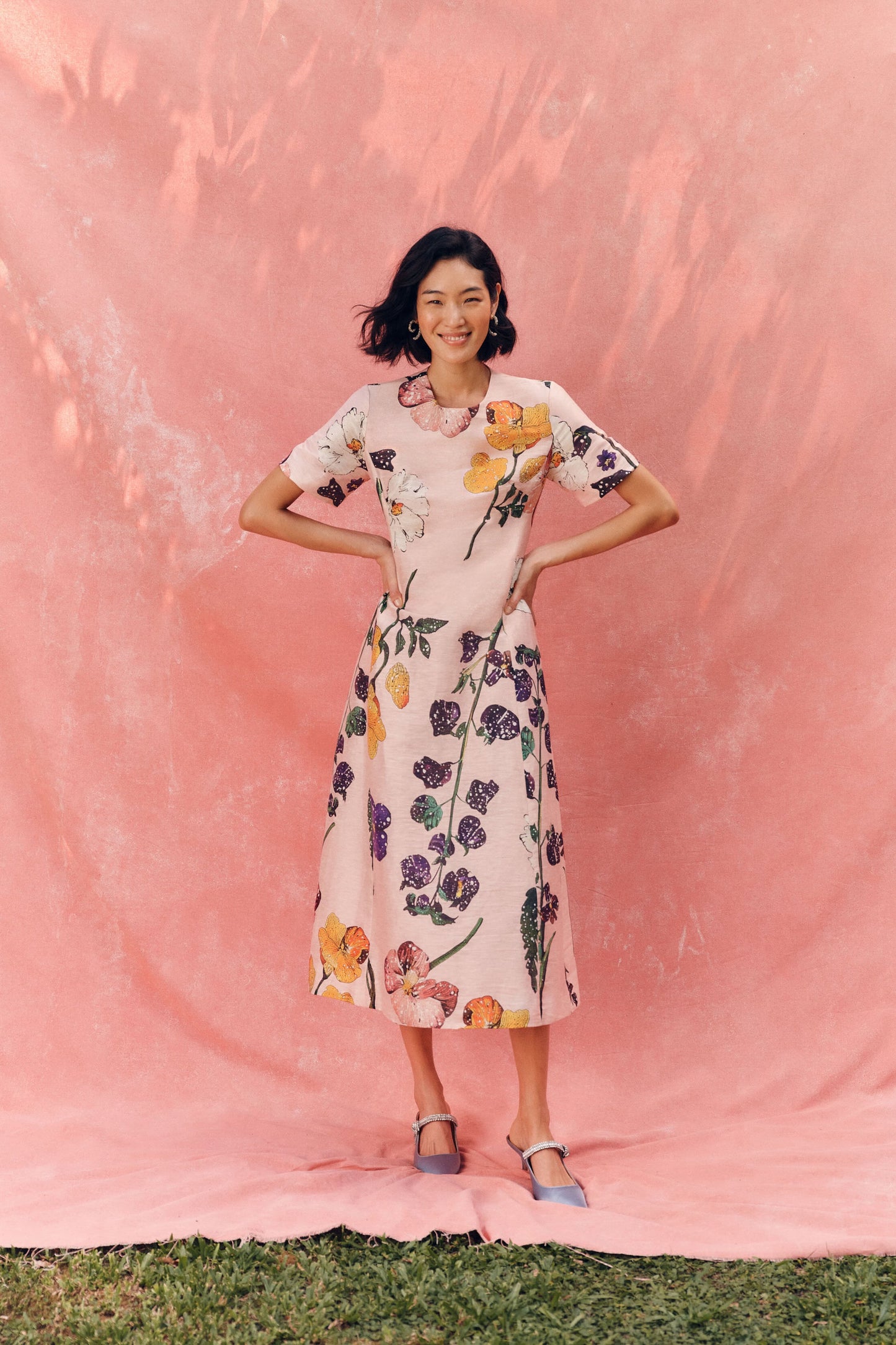 Wildbloom Caroline Midi Dress