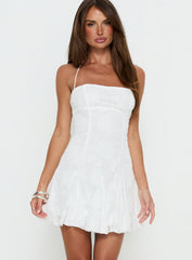 Delamere Mini Dress White Burnout