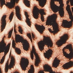 Leopard Print Ruffle Tiered Cami Mini Dress