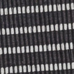 Striped Rib Knit Fold Over Off The Shoulder Mini Dress