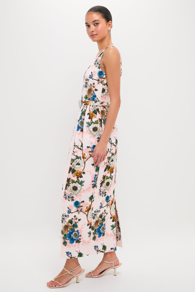 Magical Blossom Pink Jules Jacquard Dress