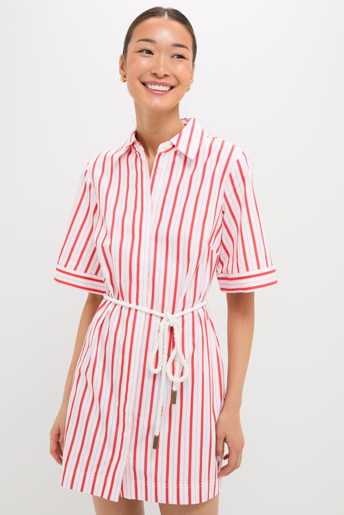 Red Stripe Maddie Mini Dress