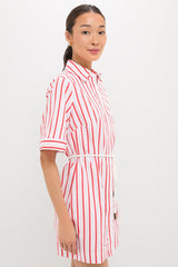 Red Stripe Maddie Mini Dress